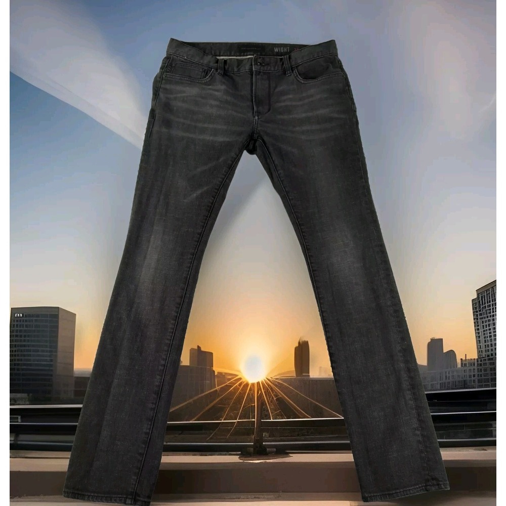 John Varvatos Black Skinny Jeans Sleek Design